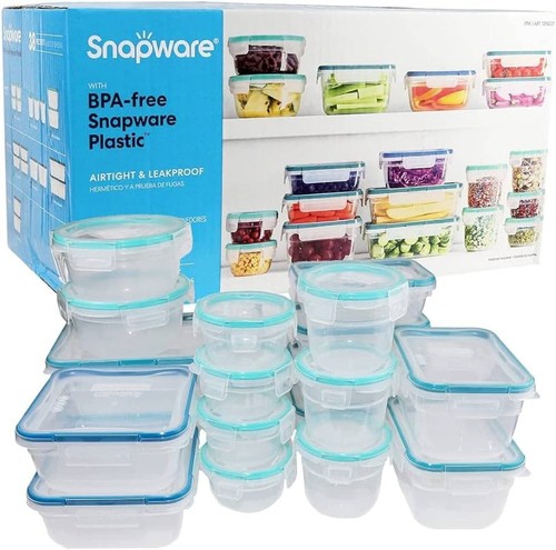 Snapware piece plastic - 38-piece, food