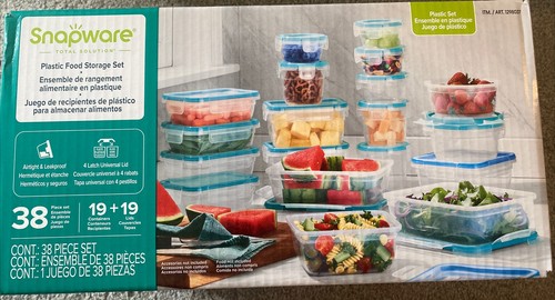 Snapware piece plastic food - snapware,