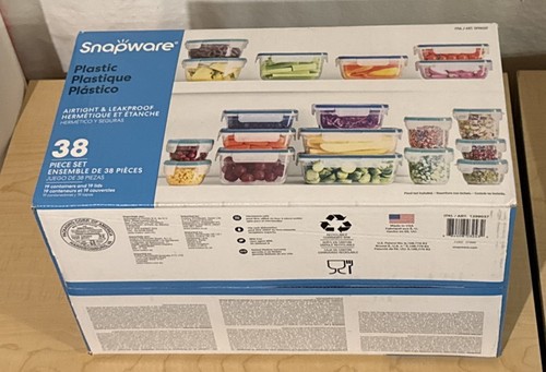 Snapware piece plastic food - snapware,